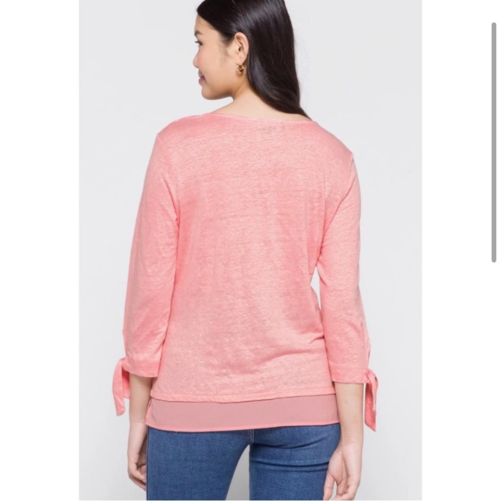 NWT Sanctuary sylvie linen blouse - Picture 2 of 11